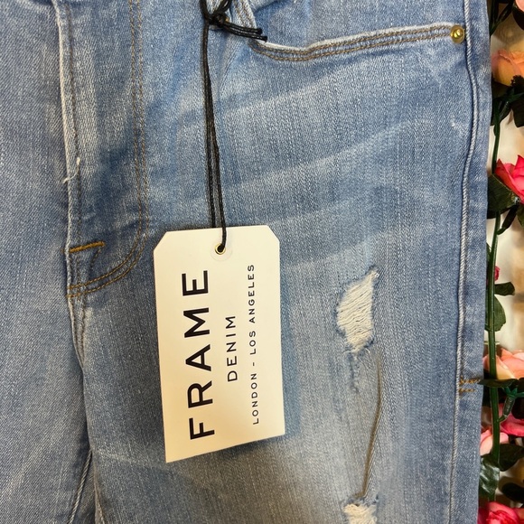 🌹 FRAME NWT Le Skinny De Jeanne Crop in Georgina Jeans Women’s 30 Casual - Picture 5 of 13